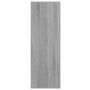 Voir la diapositive 5 : VIDAXL Etagere a chaussures Sonoma gris 54x34x100,5 cm Bois ingenierie