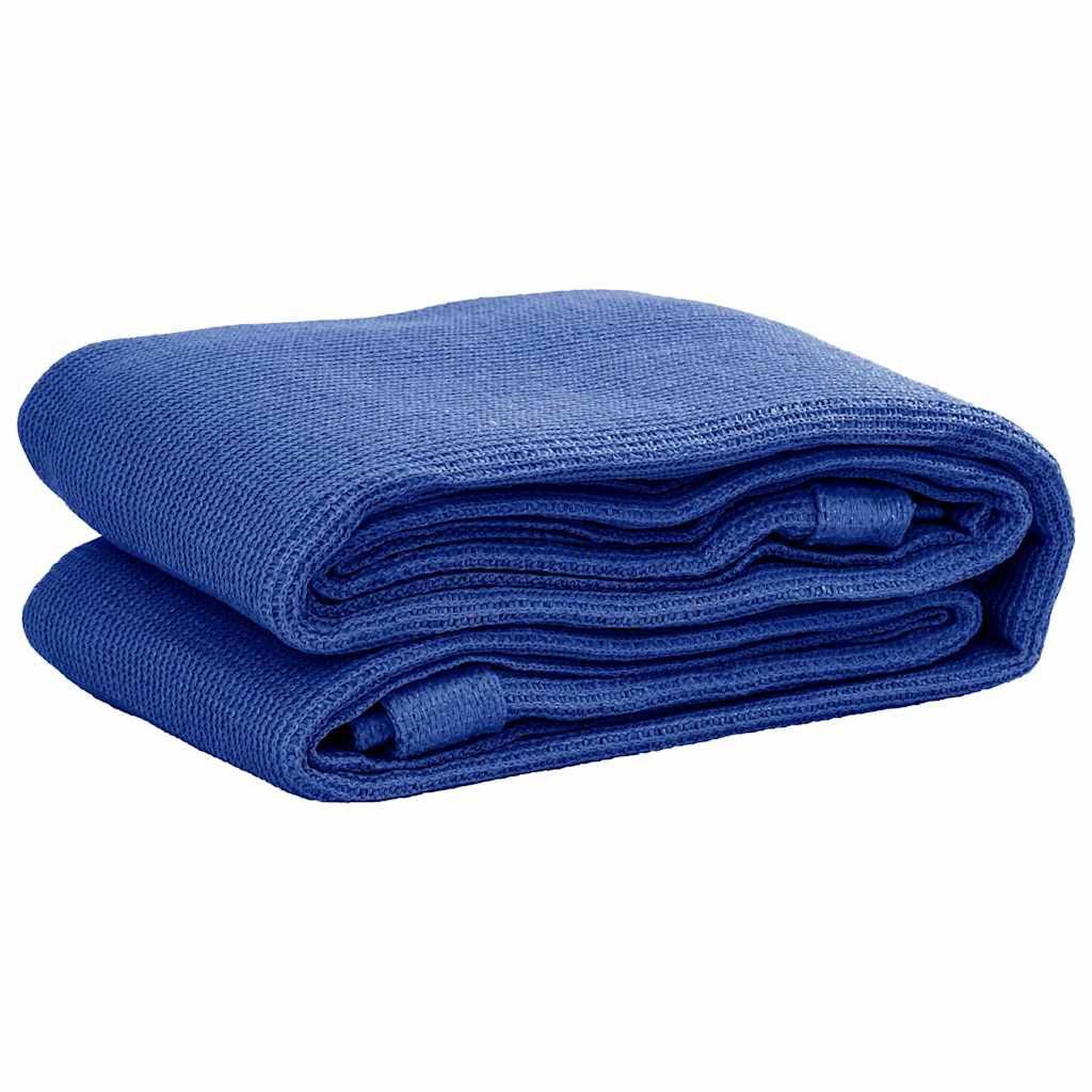 VIDAXL Tapis de tente 250x500 cm Bleu