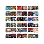 FREEGUN Pack surprise de 12 Boxers microfibre homme. Coloris disponibles : Noir