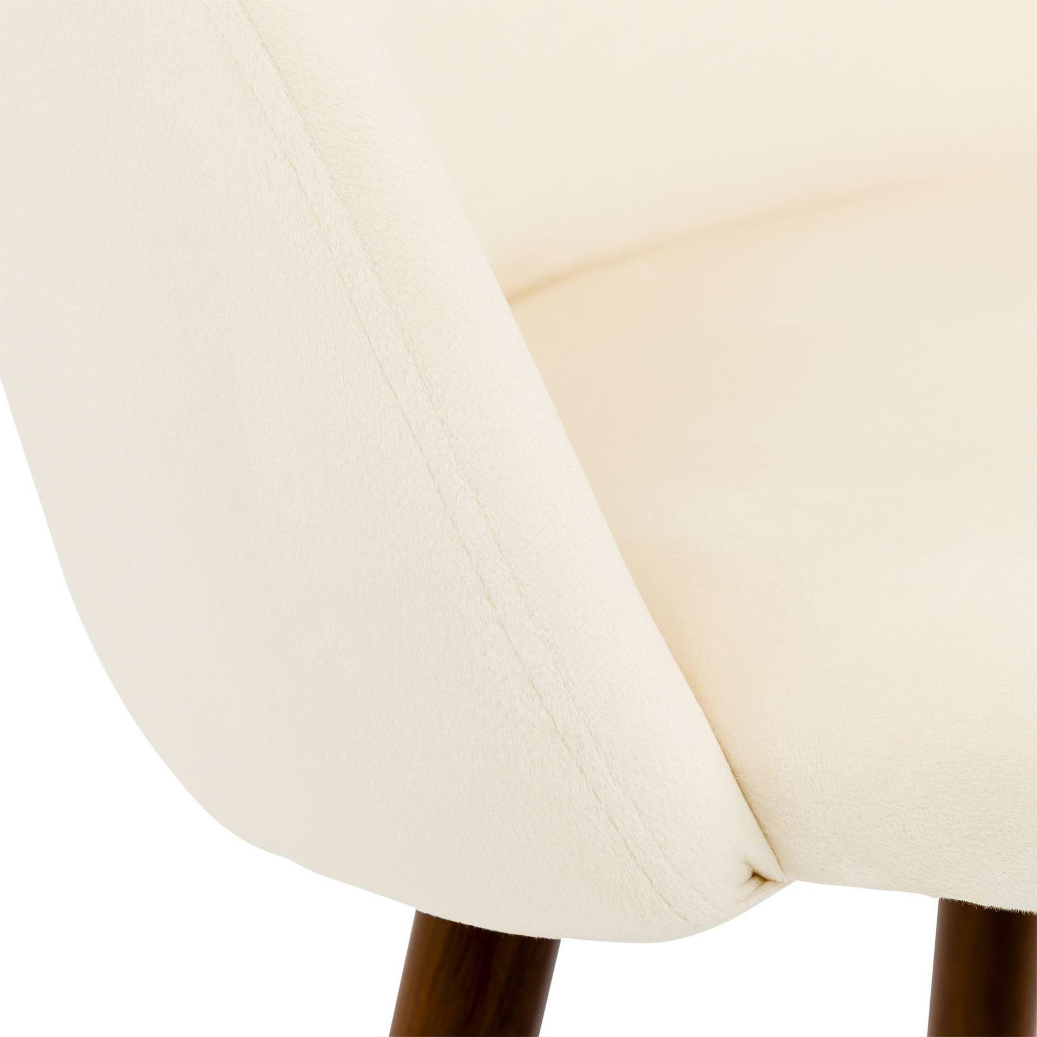 Voir la diapositive 5 : IDIMEX Lot de 2 chaises navia de salle à manger en velours