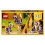 Voir la diapositive 9 : LEGO Creator 31125 Fabuleuses Créatures de la Forêt, Jouet 3 en 1 Hibou Hérisson Lapin