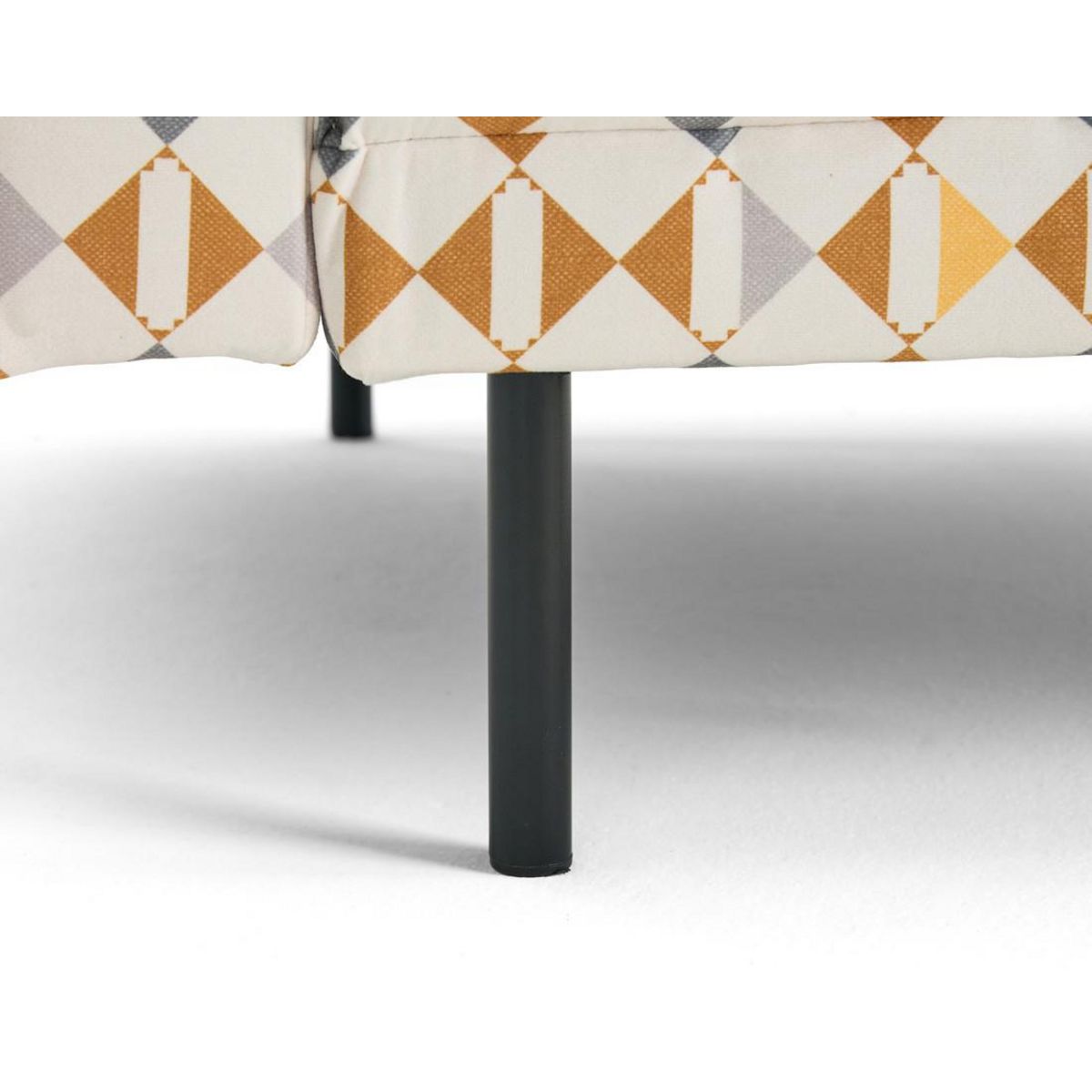 LISA DESIGN Charlie - fauteuil motif graphique en tissu