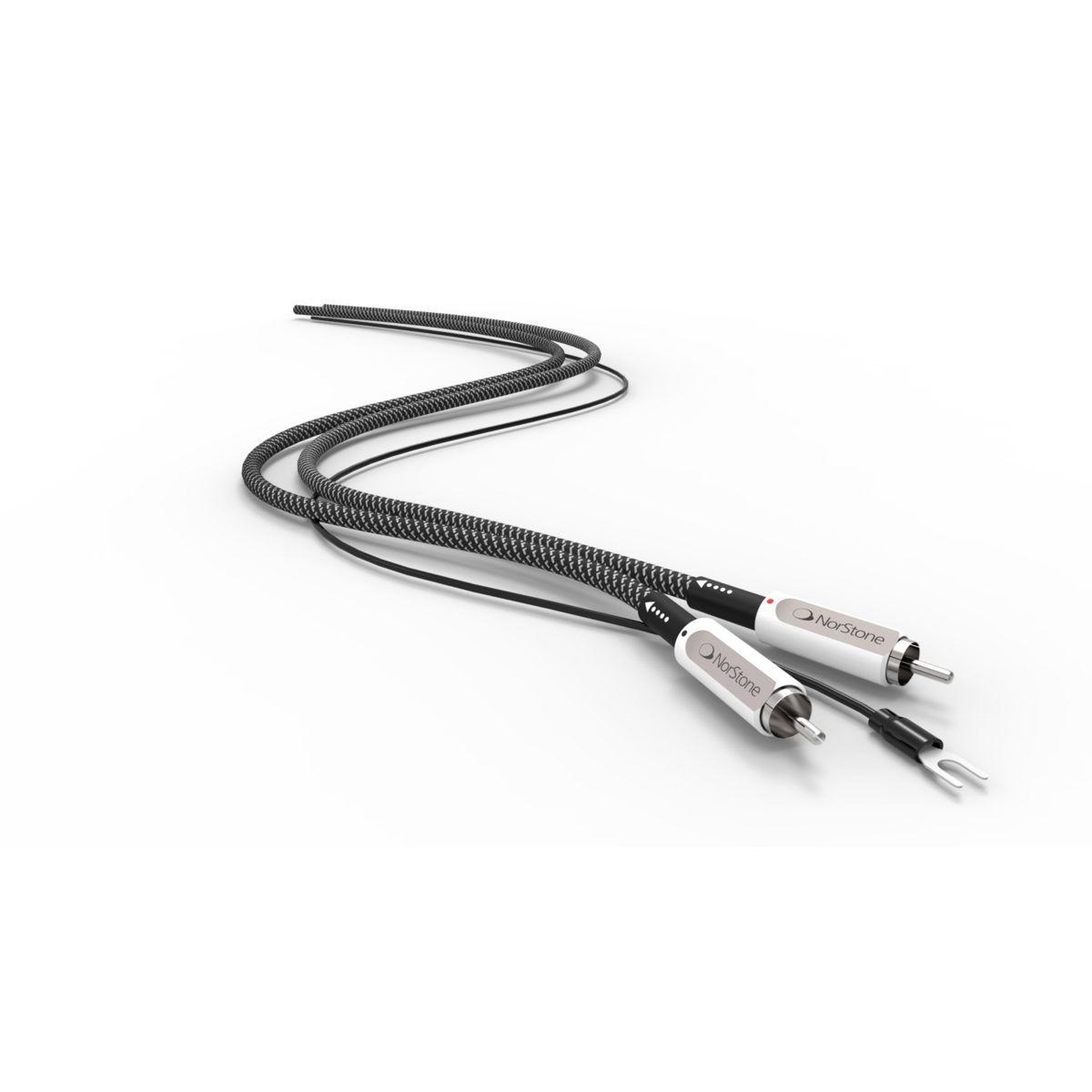 Voir la diapositive 2 : Norstone Câble RCA JURA  RCA 150 (+GROUND WIRE)