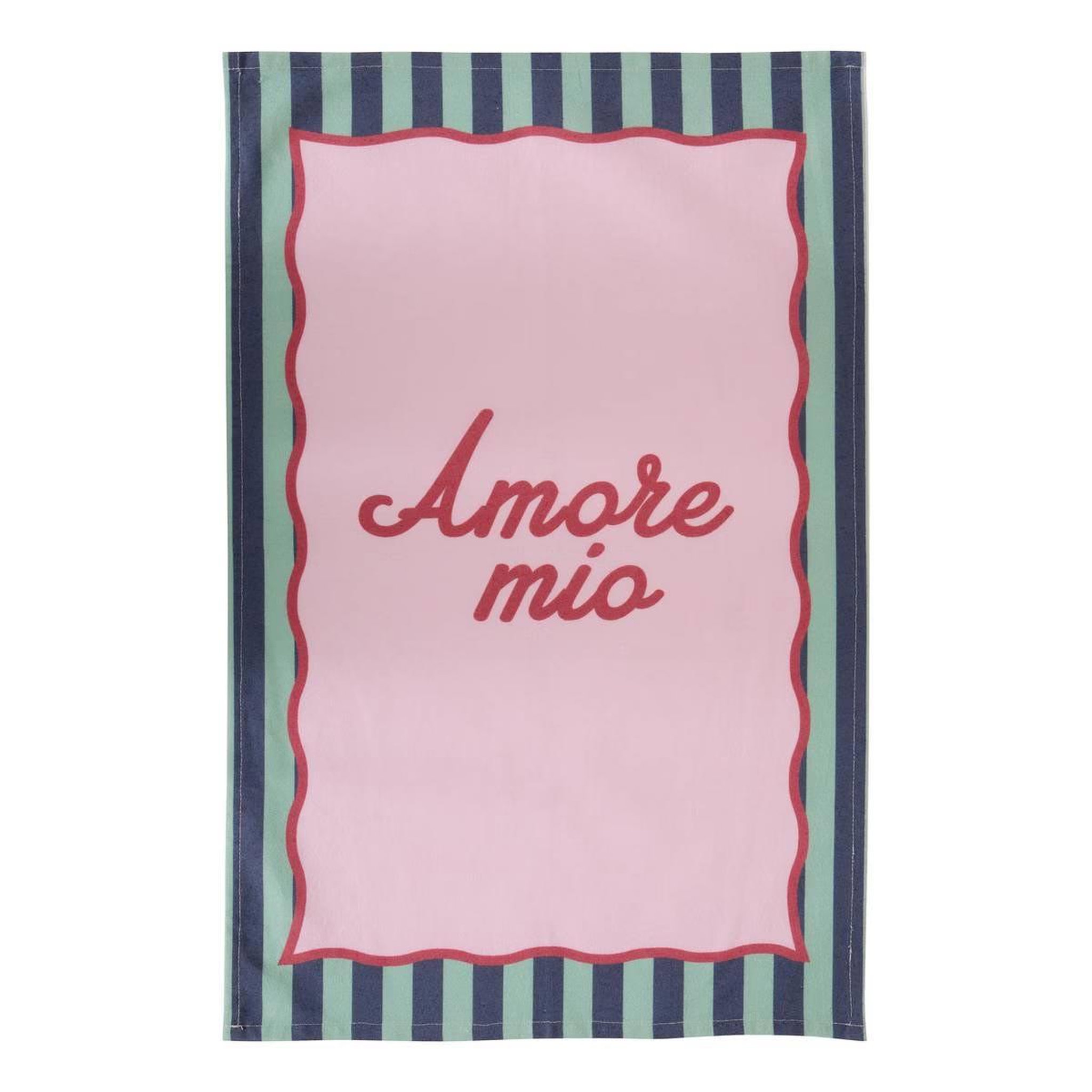 Voir la diapositive 4 : ATMOSPHERA Lot de 3 torchons  della pasta  45x70cm multicolore