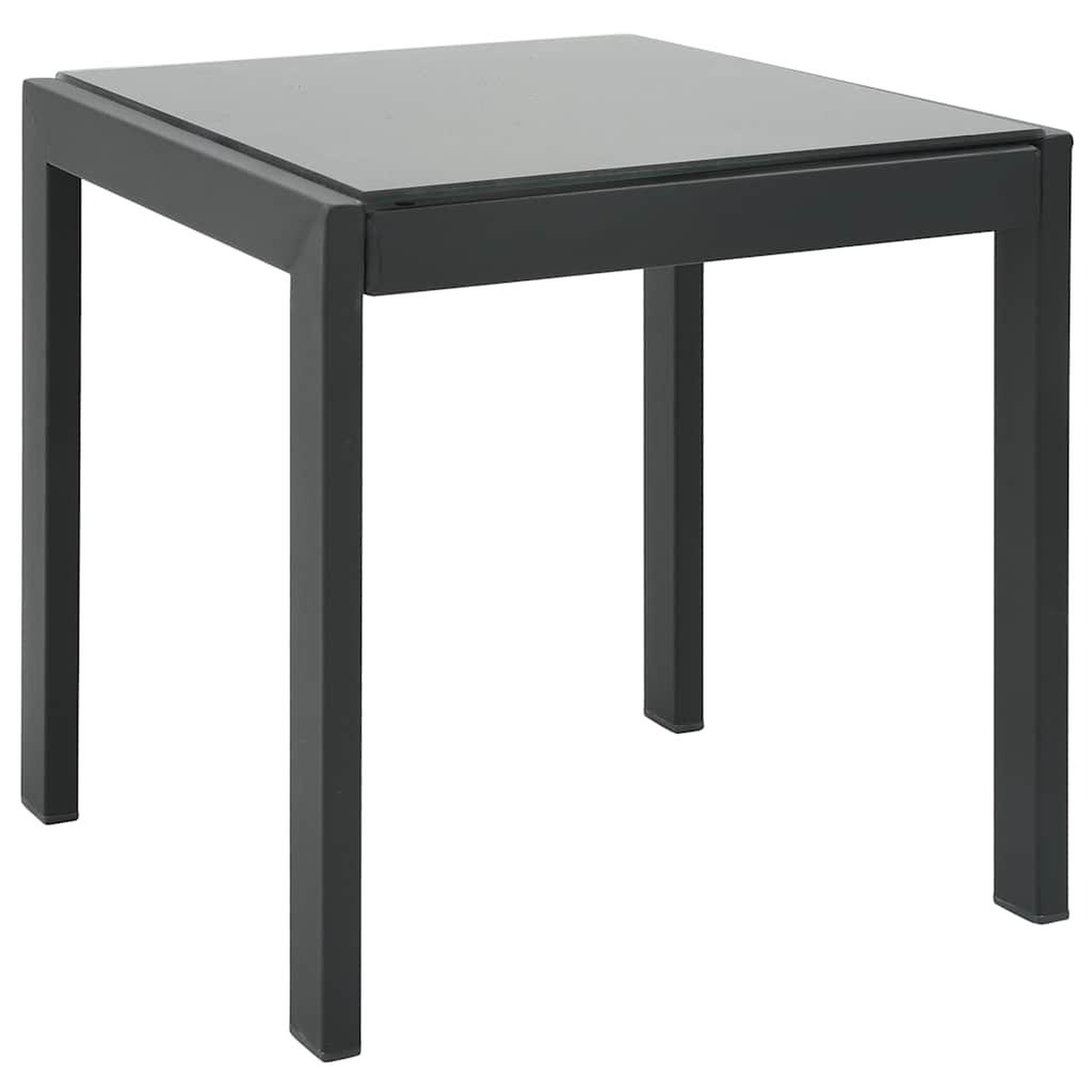 Voir la diapositive 3 : VIDAXL Chaises longues lot de 2 avec table textilene et acier