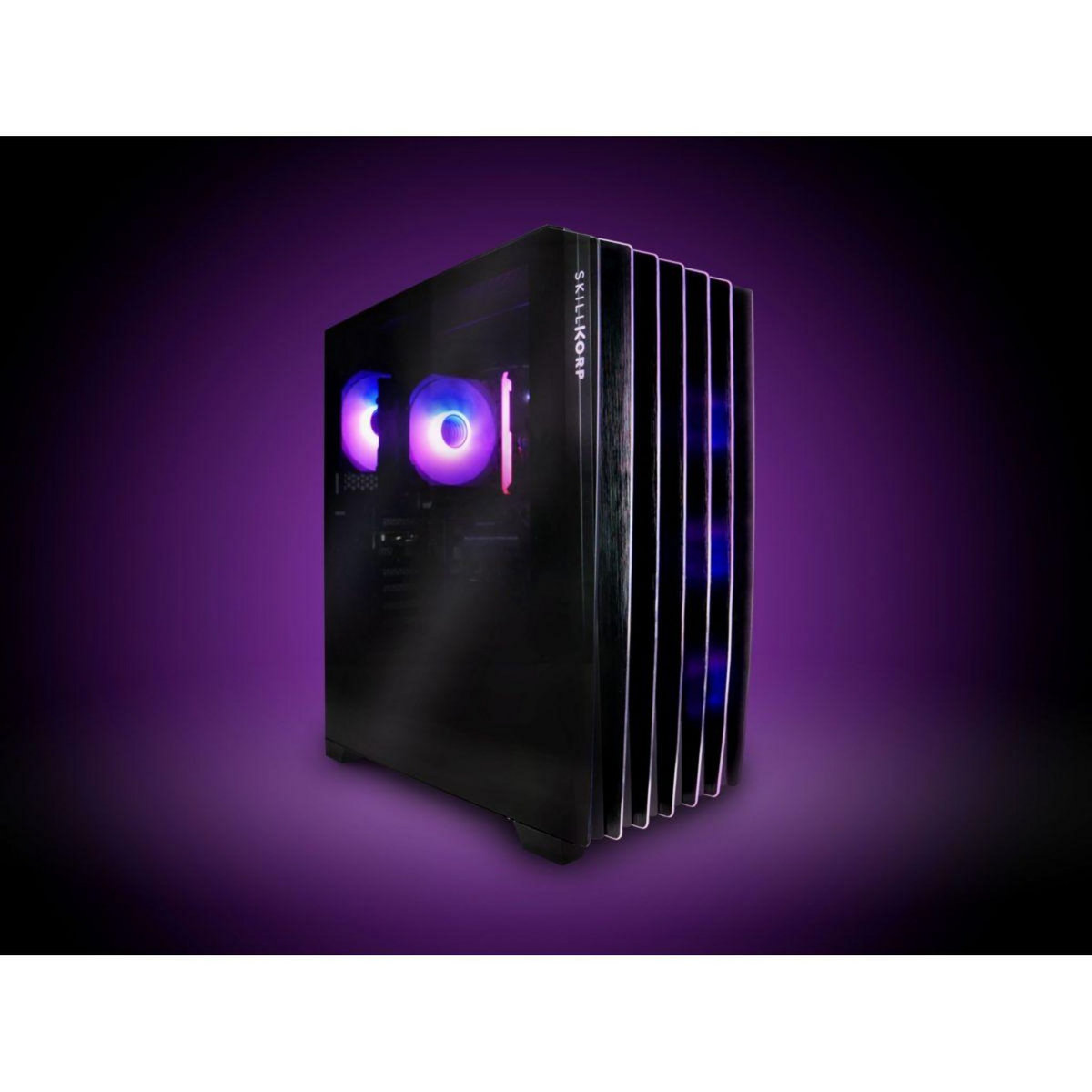 SKILLKORP PC Gamer SK08 – AMD Ryzen 5 5500 – NVIDIA GeForce RTX 5060 – 32 Go RAM DDR4 – SSD 512 Go