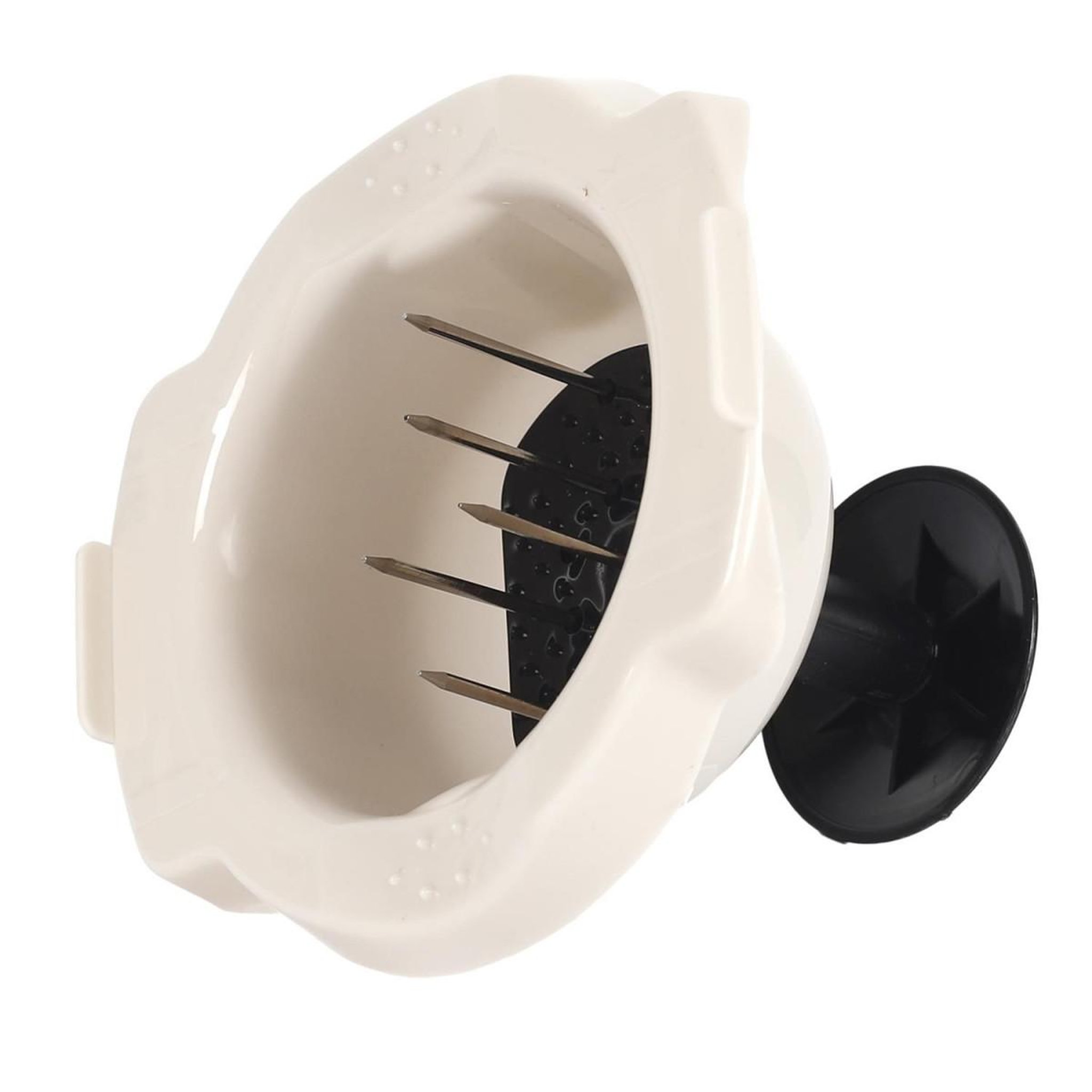 Voir la diapositive 5 : COOK CONCEPT Mandoline avec réservoir  5 accessoires  32cm beige