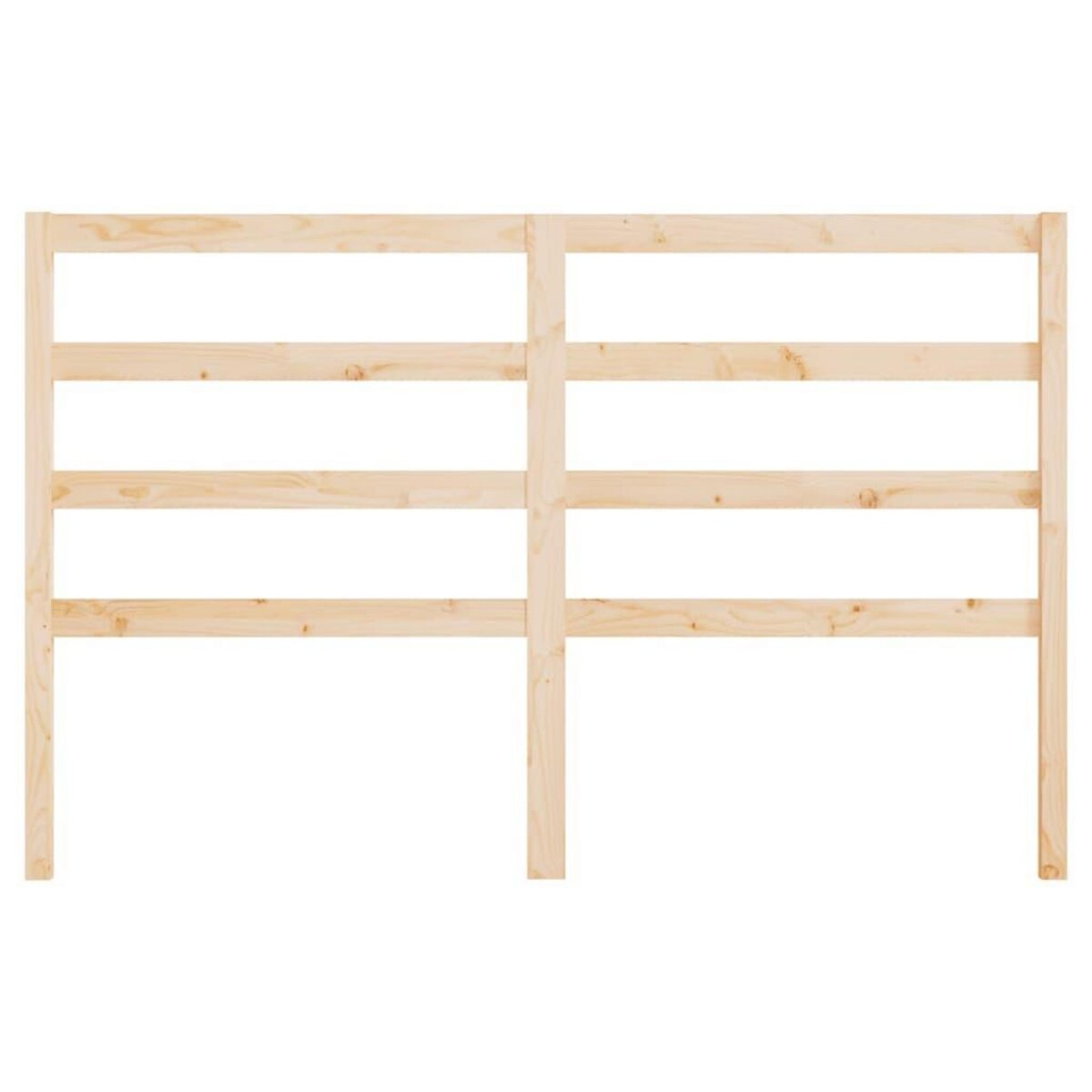 VIDAXL Tete de lit 141x4x100 cm Bois massif de pin