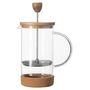 Voir la diapositive 2 : SECRET DE GOURMET Cafetière en Bambou  Nature  60cl Naturel