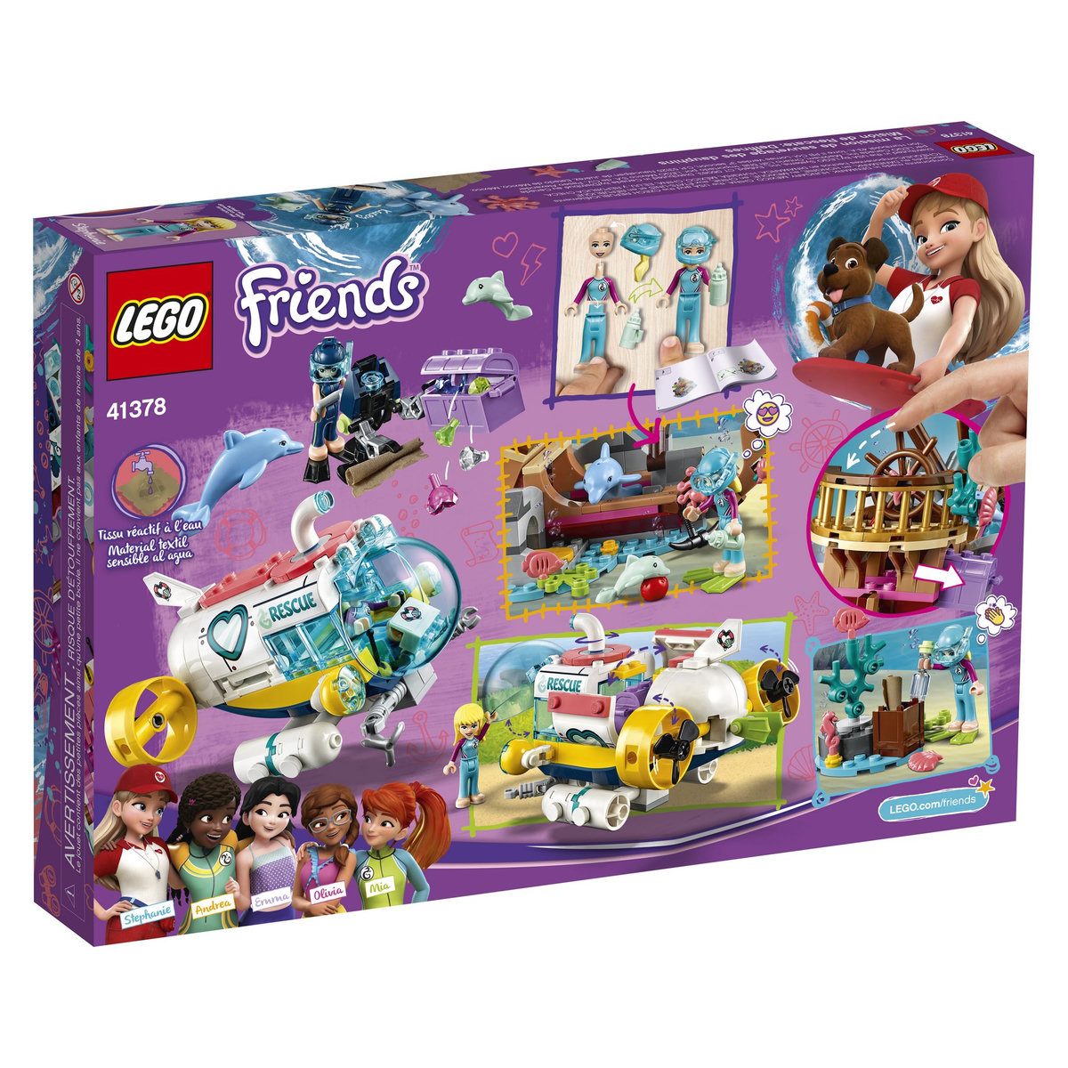 LEGO Friends 41378 - La mission de sauvetage des dauphins