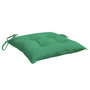 Voir la diapositive 5 : VIDAXL Coussins de palette lot de 4 vert 50x50x7 cm tissu oxford