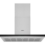 Siemens Hotte décorative murale 90cm 55db 843m3/h inox - lc98bip50