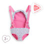 Voir la diapositive 3 : Corolle Porte-bébé Floral pour poupon 36 et 42 cm