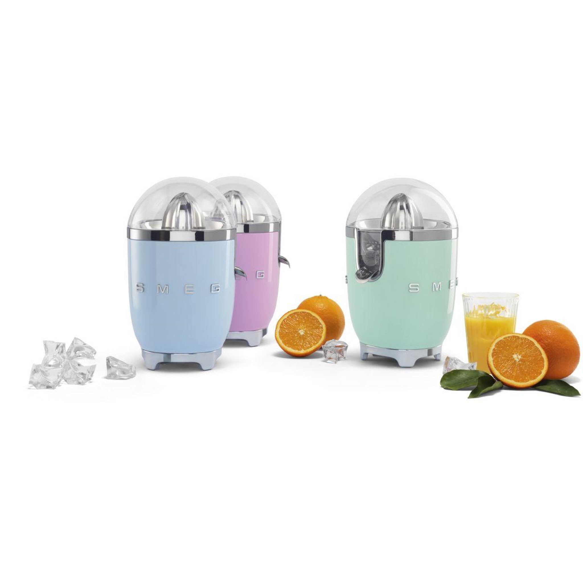 Voir la diapositive 5 : SMEG Presse-agrumes CJF01PGEU Vert d'eau