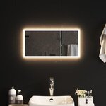 VIDAXL Miroir de salle de bain a LED 30x60 cm