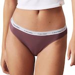 CALVIN KLEIN JEANS Culotte Mauve Femme Calvin Klein Jeans Bikinis. Coloris disponibles : Violet