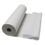 Voir la diapositive 1 : VIVEZEN Drap d'examen blanc 60cm x 50m - 34g/m2 double épaisseur aspect gaufré 100% pure ouate