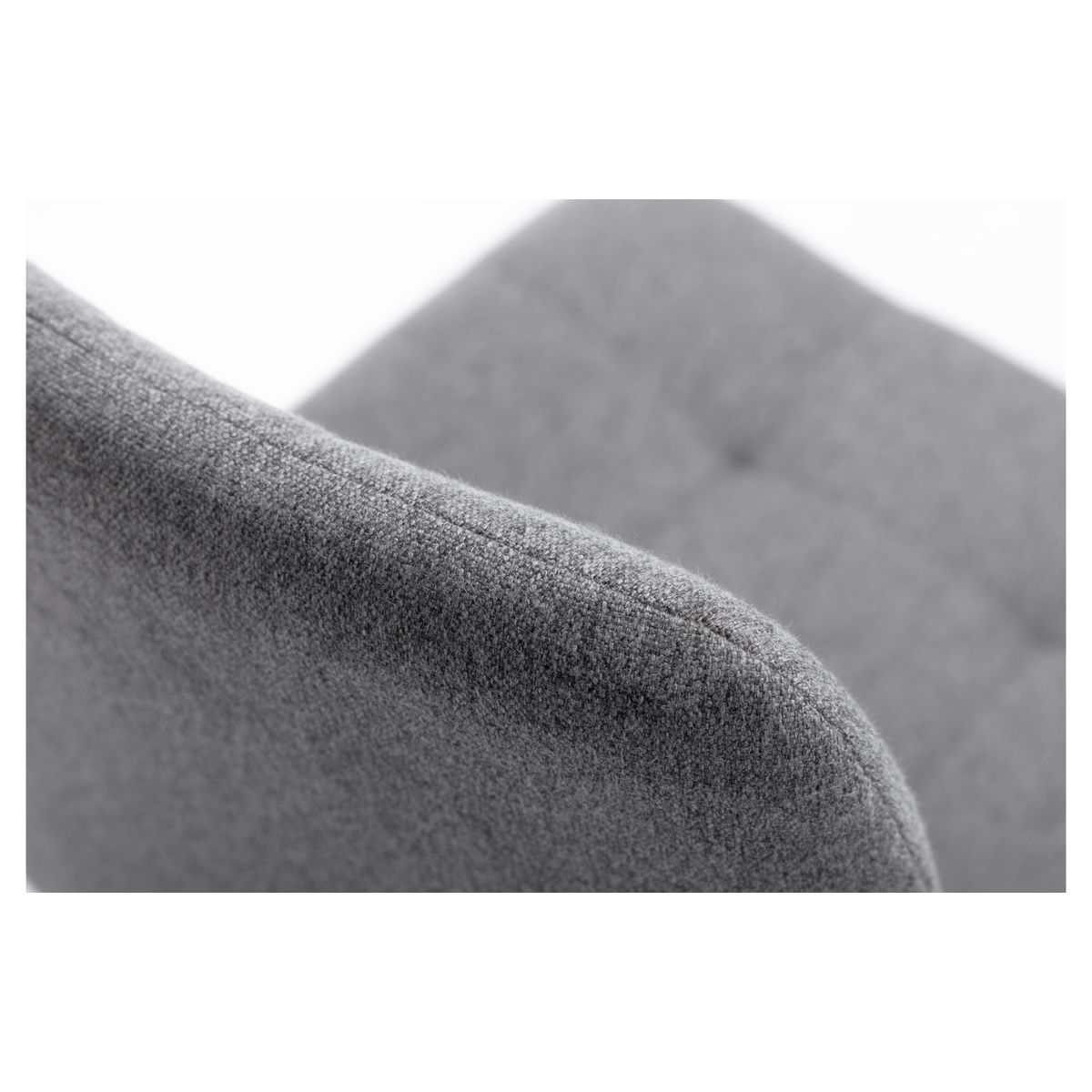 Lot de 2 chaises pieds métal noir CHLOE