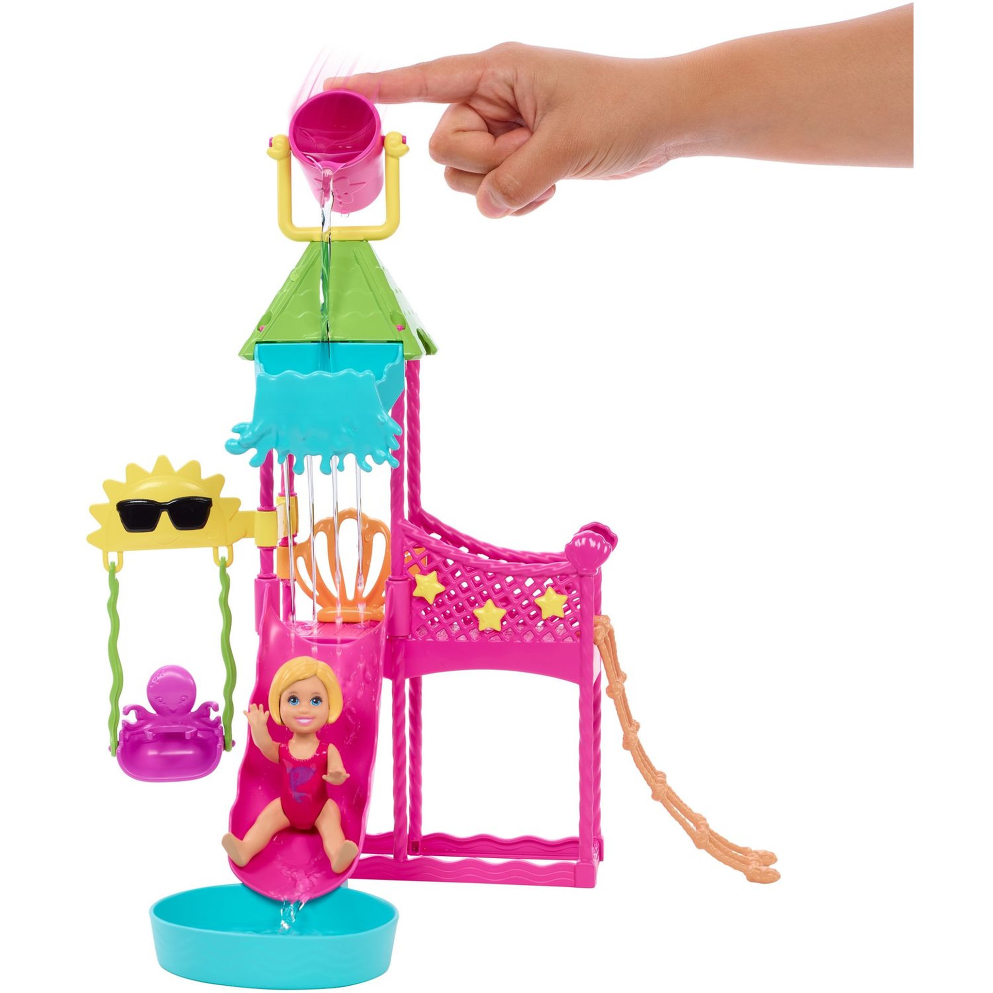 Voir la diapositive 4 : BARBIE Coffret Barbie Skipper Parc aquatique