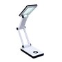 Voir la diapositive 1 : Wenko Lampe LED de bureau pliante Oka - H. 24 cm - Blanc