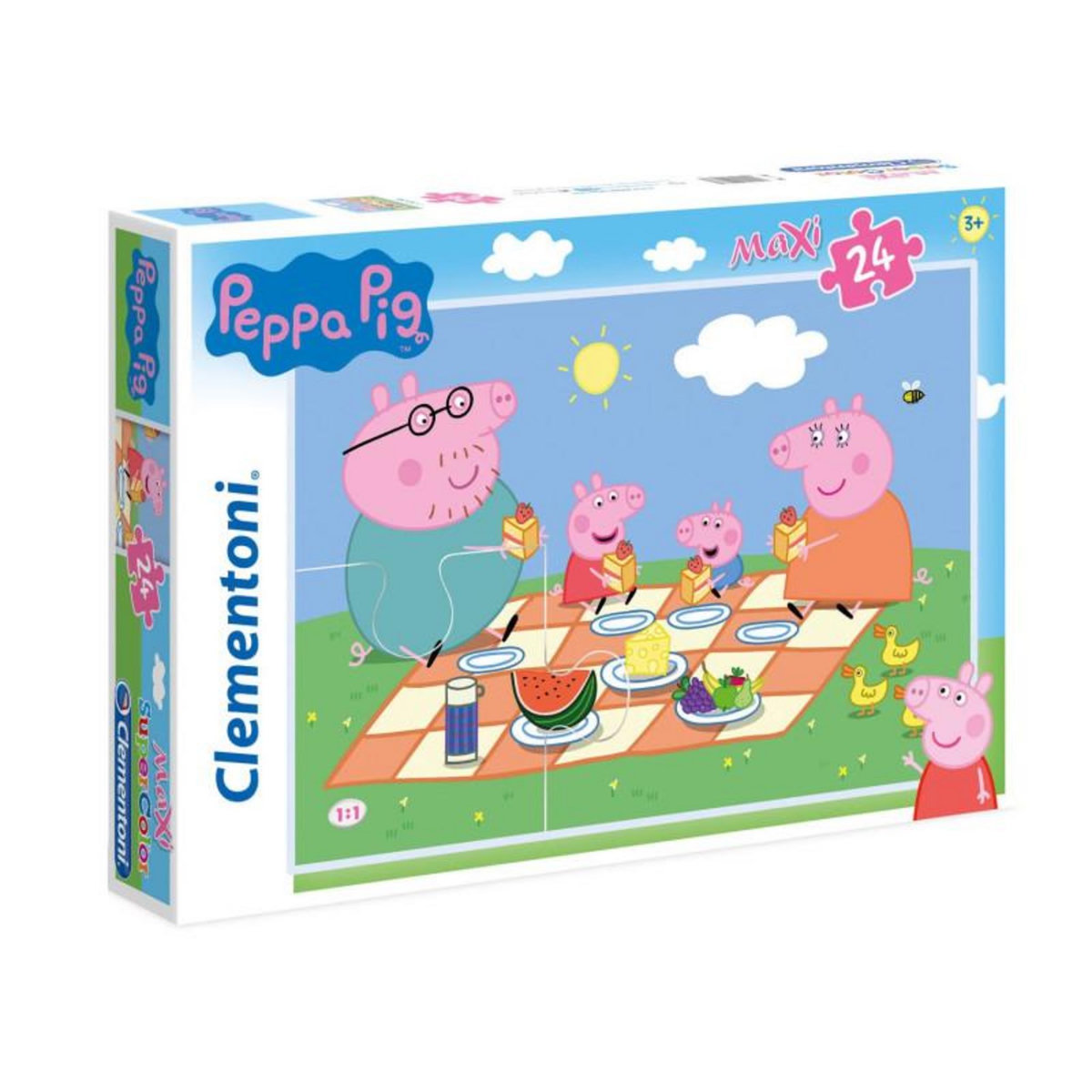 CLEMENTONI Clementoni Maxi Puzzle Peppa Pig, 24st.