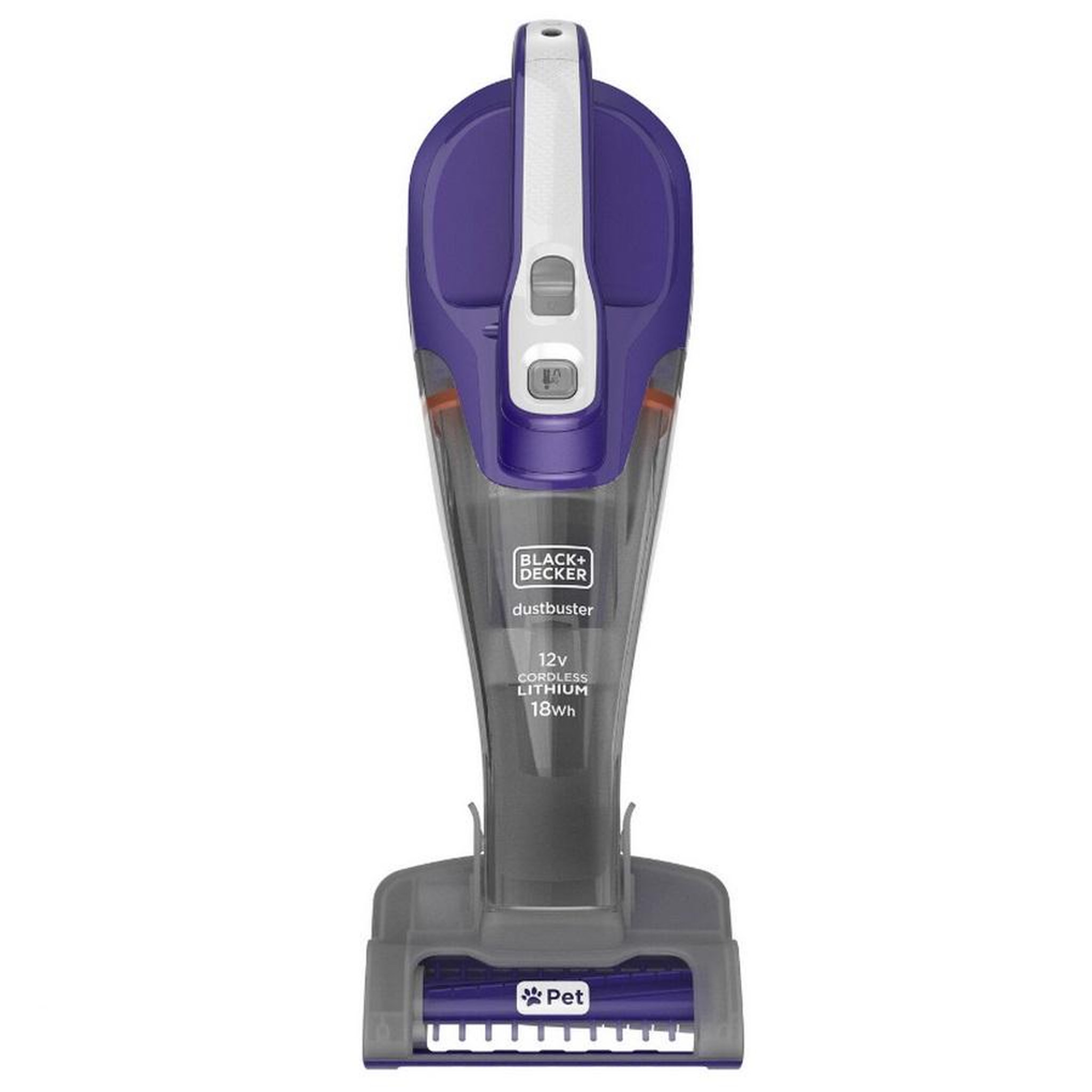 Voir la diapositive 4 : Black et Decker Aspirateur à main 12v spécial poils d'animaux - DVB315JPQW