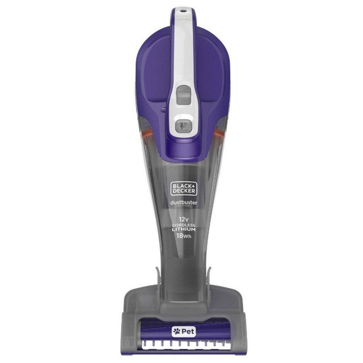 Black et Decker Aspirateur à main 12v spécial poils d'animaux - dvb315jpqw