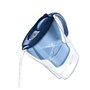 Voir la diapositive 5 : BRITA Carafe filtrante Marella bleue + 1 filtre MAXTRA+ inclus         
