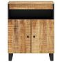 Voir la diapositive 3 : VIDAXL Buffet avec 2 portes 60x33x75 cm bois massif de manguier
