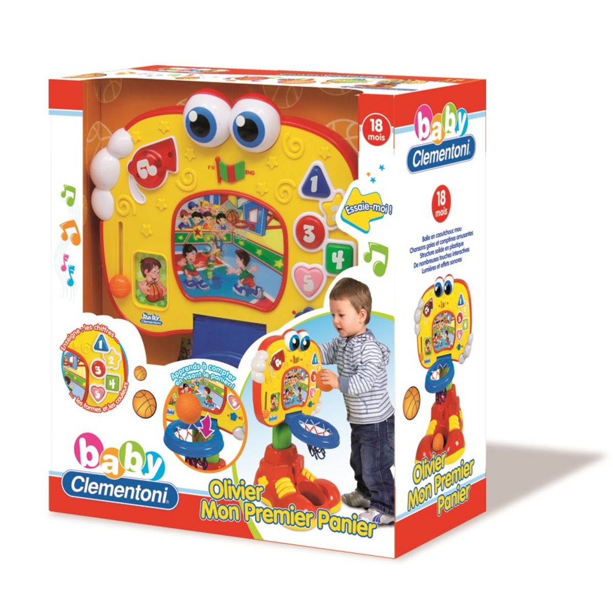 CLEMENTONI Olivier mon premier panier de basket