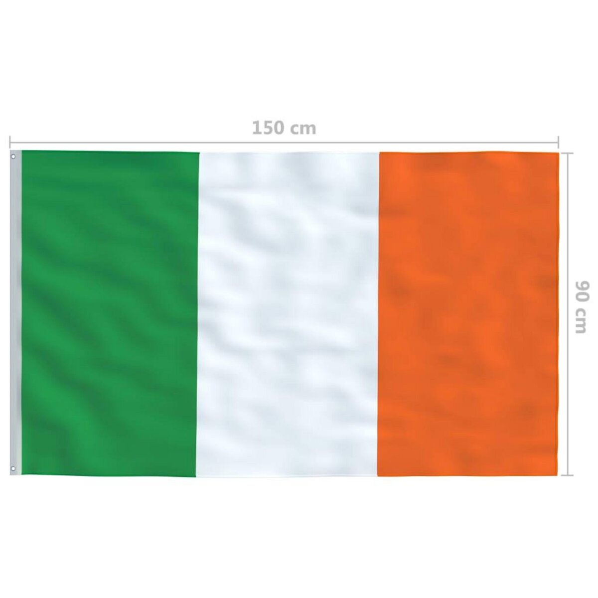 VIDAXL Drapeau Irlande 90x150 cm