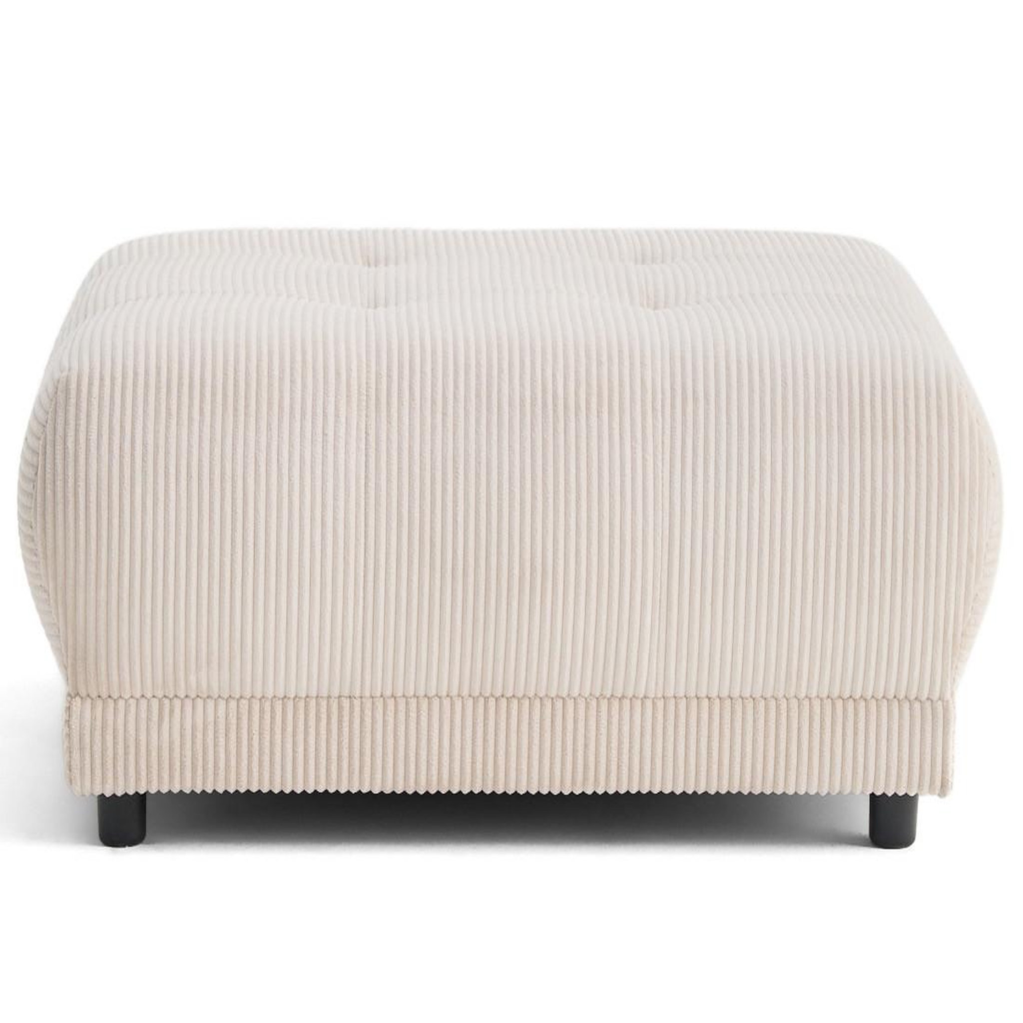 Voir la diapositive 5 : LISA DESIGN Amadora - pouf en velours côtelé