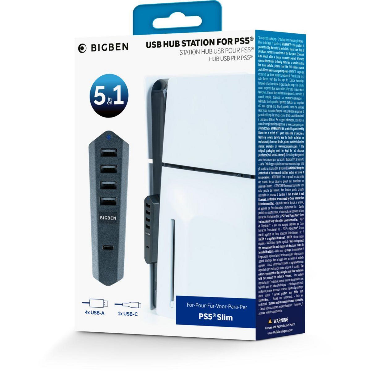 Bigben Hub STATION HUB USB POUR PS5