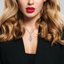 Voir la diapositive 2 : SC CRYSTAL Collier feuille par SC Crystal