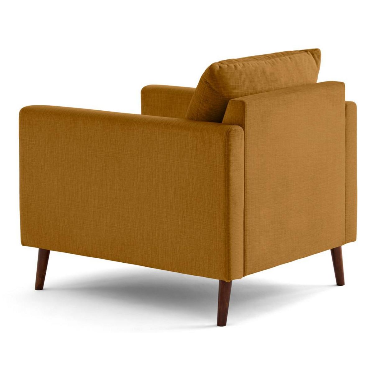 LISA DESIGN Ostrava - fauteuil en velours pieds en bois