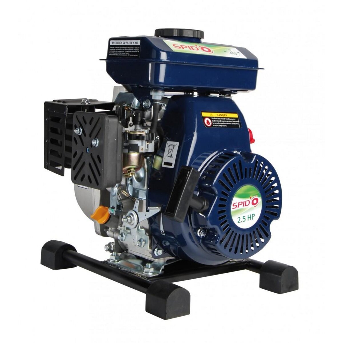 CENTRALE BRICO Motopompe thermique 4 temps SPIDO, 2815 10000 l/h