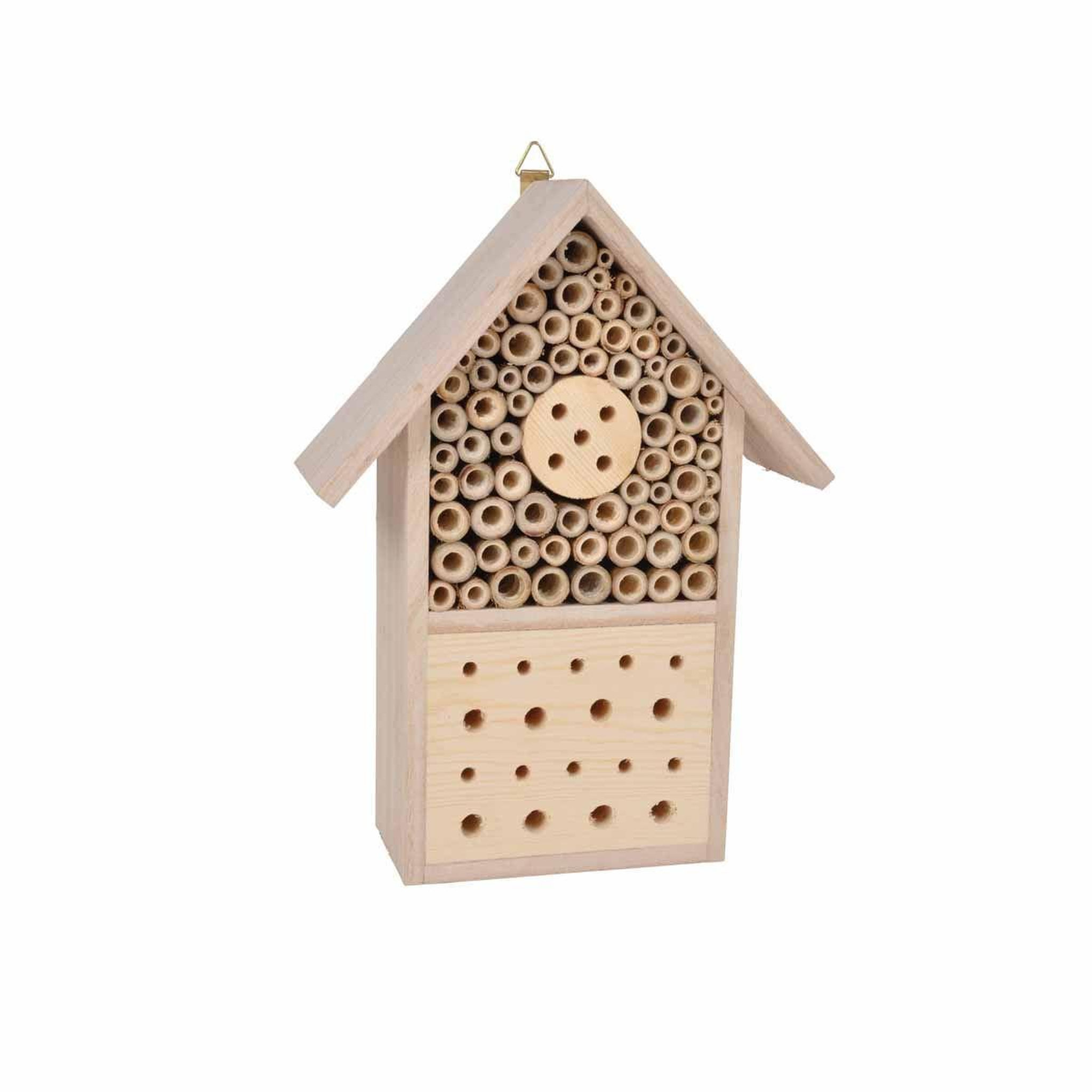 HOMEA Maison à Insectes  A Personnaliser  23cm Naturel