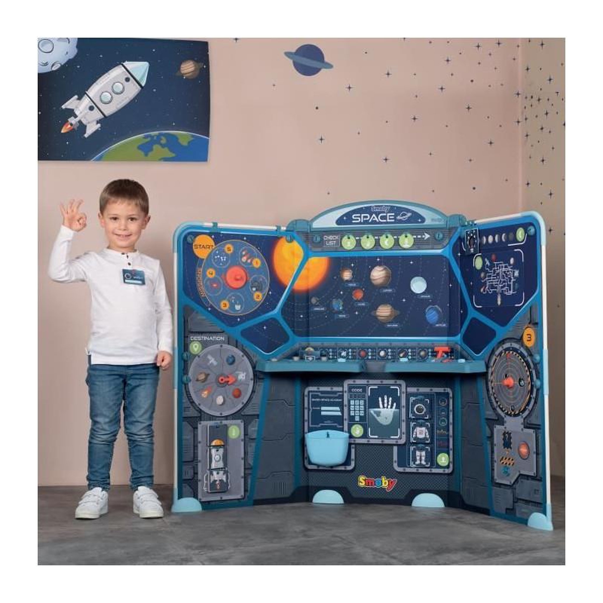 Voir la diapositive 3 : SMOBY Smoby - Space Center - Découverte de l'Espace - Des 5 Ans