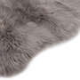 Voir la diapositive 2 : VIDAXL Tapis 60 x 90 cm Peau de mouton synthetique Gris clair