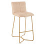 Voir la diapositive 1 : Paris Prix Chaise de Bar Design  Pierre  85cm Beige