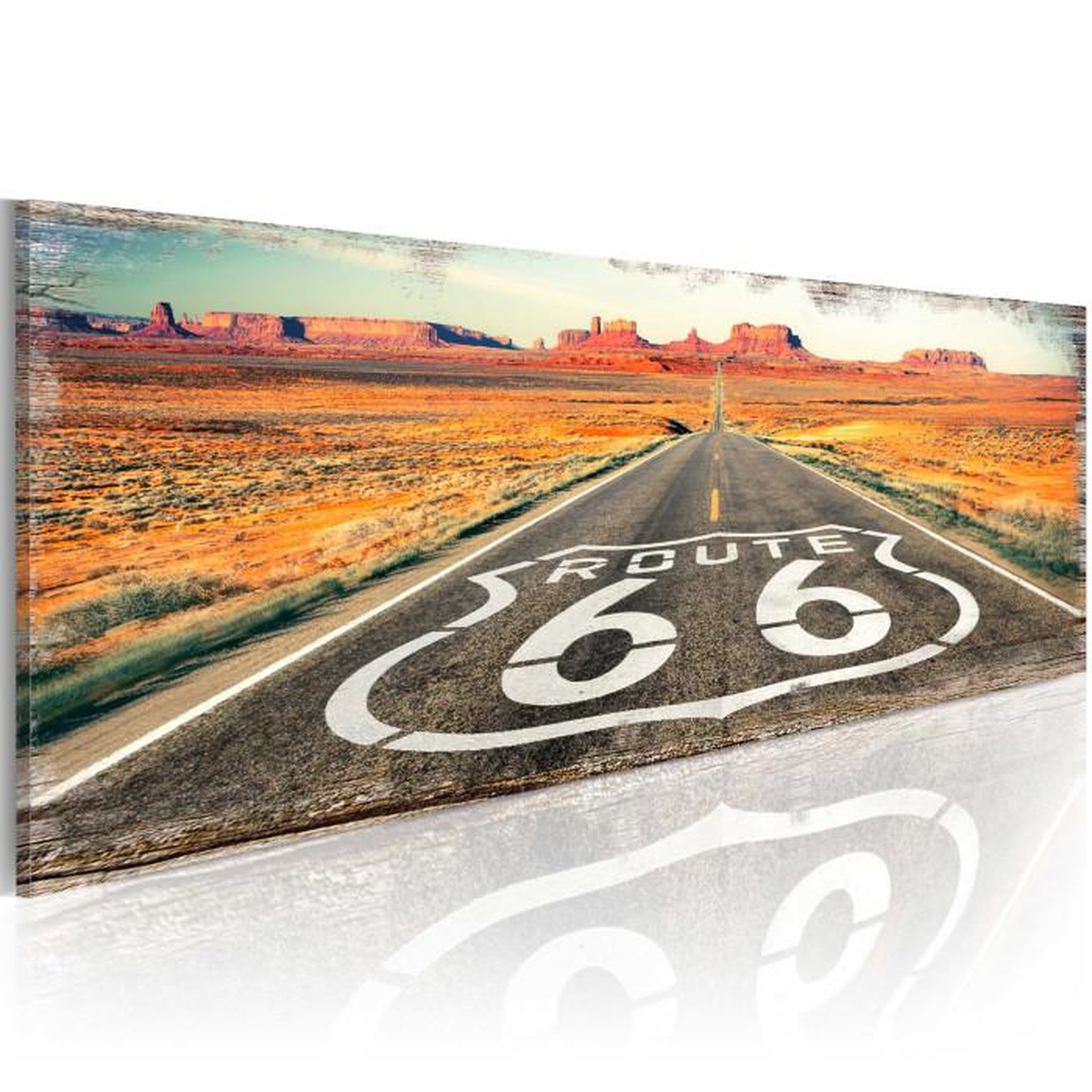 Paris Prix Tableau Imprimé  Straight Road. Coloris disponibles : Multicolore