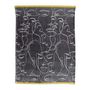 Voir la diapositive 3 : ATELIER DU COTON Plaid ultra-doux 130x160 cm Nymphea