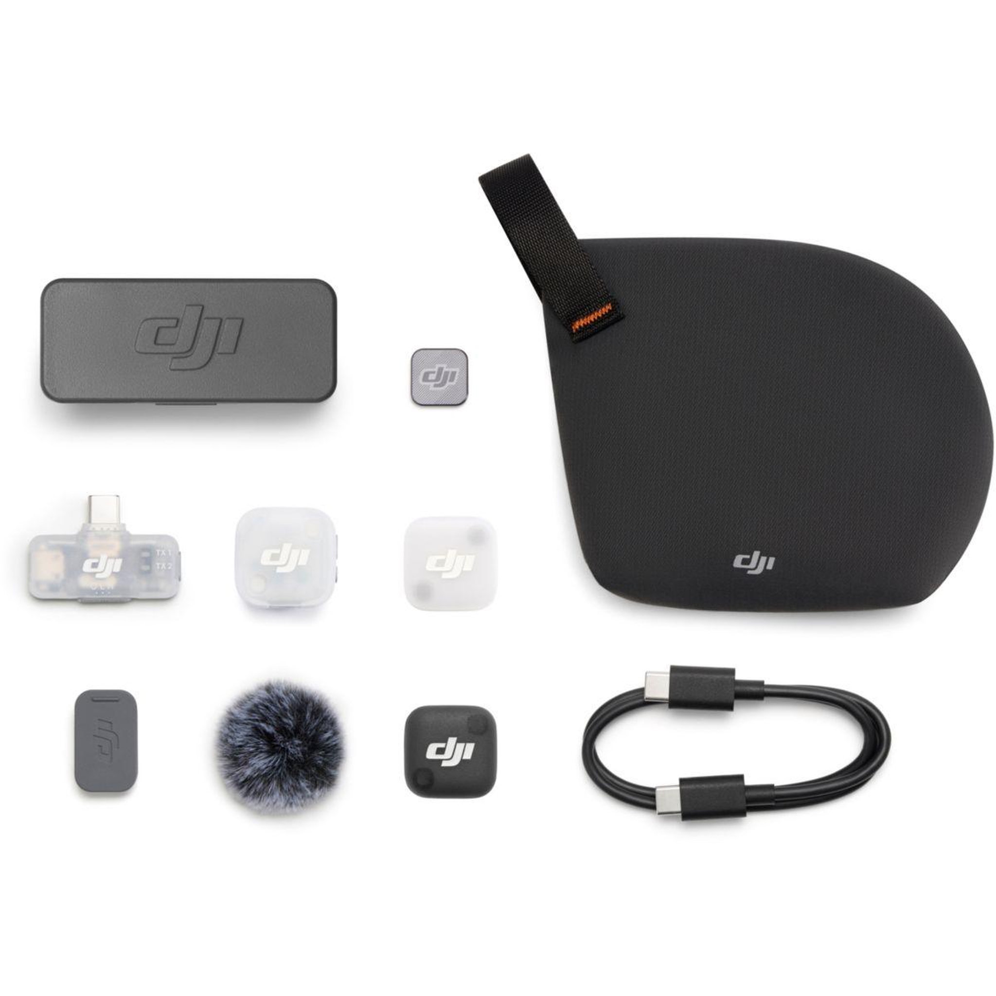 Voir la diapositive 3 : DJI Micro cravate sans fil mic mini 2 (1 tx+1 mobile rx+chargeur)
