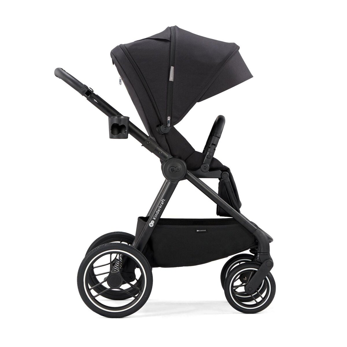 KINDERKRAFT Poussette combinée 2 en 1 avec suspension et protection UPF50+