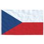 Voir la diapositive 4 : VIDAXL Drapeau tcheque et mat 6,23 m Aluminium