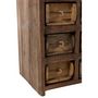Voir la diapositive 6 : Paris Prix Commode 12 Tiroirs en Bois  Medio  82cm Naturel