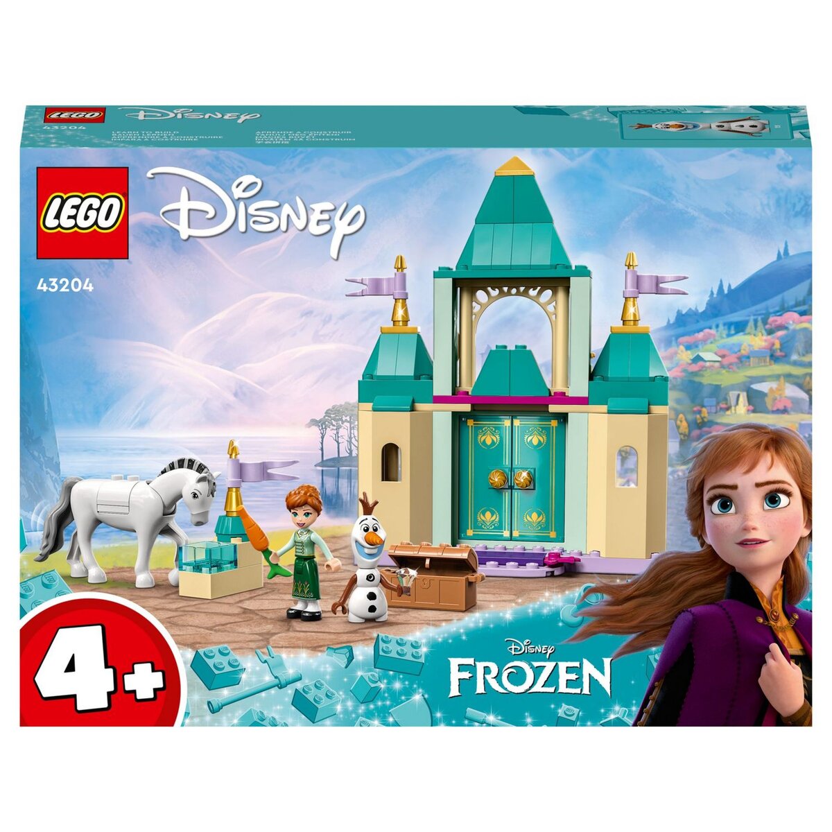 LEGO Reine des neiges 2 43204 Les jeux au château d'Anna et Olaf, Jouet Reine des Neiges
