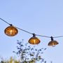 Voir la diapositive 5 : Lumisky Guirlande lumineuse extérieur connectable COTTAGE Beige Poly rotin 5.70m