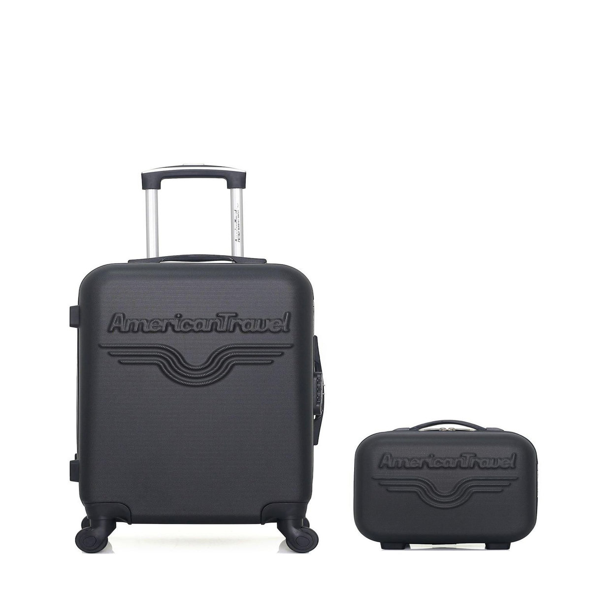 AMERICAN TRAVEL AMERICAN TRAVEL - LOT DE 2 - Valises cabine et vanity CHELSEA