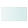 Voir la diapositive 2 : VIDAXL Panneau d'etagere Verre transparent 30 x 12 cm